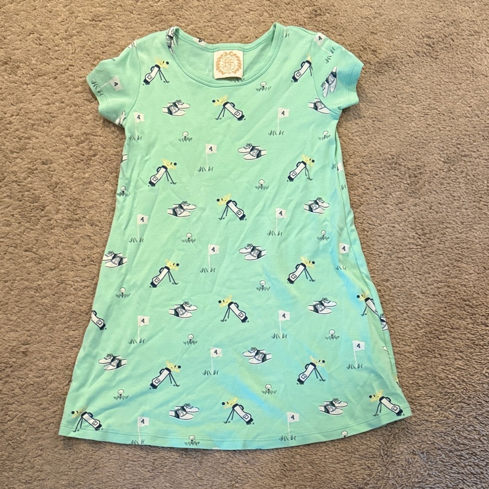The Beaufort Bonnet Company Girls Golf Polly Play Dress Size 6